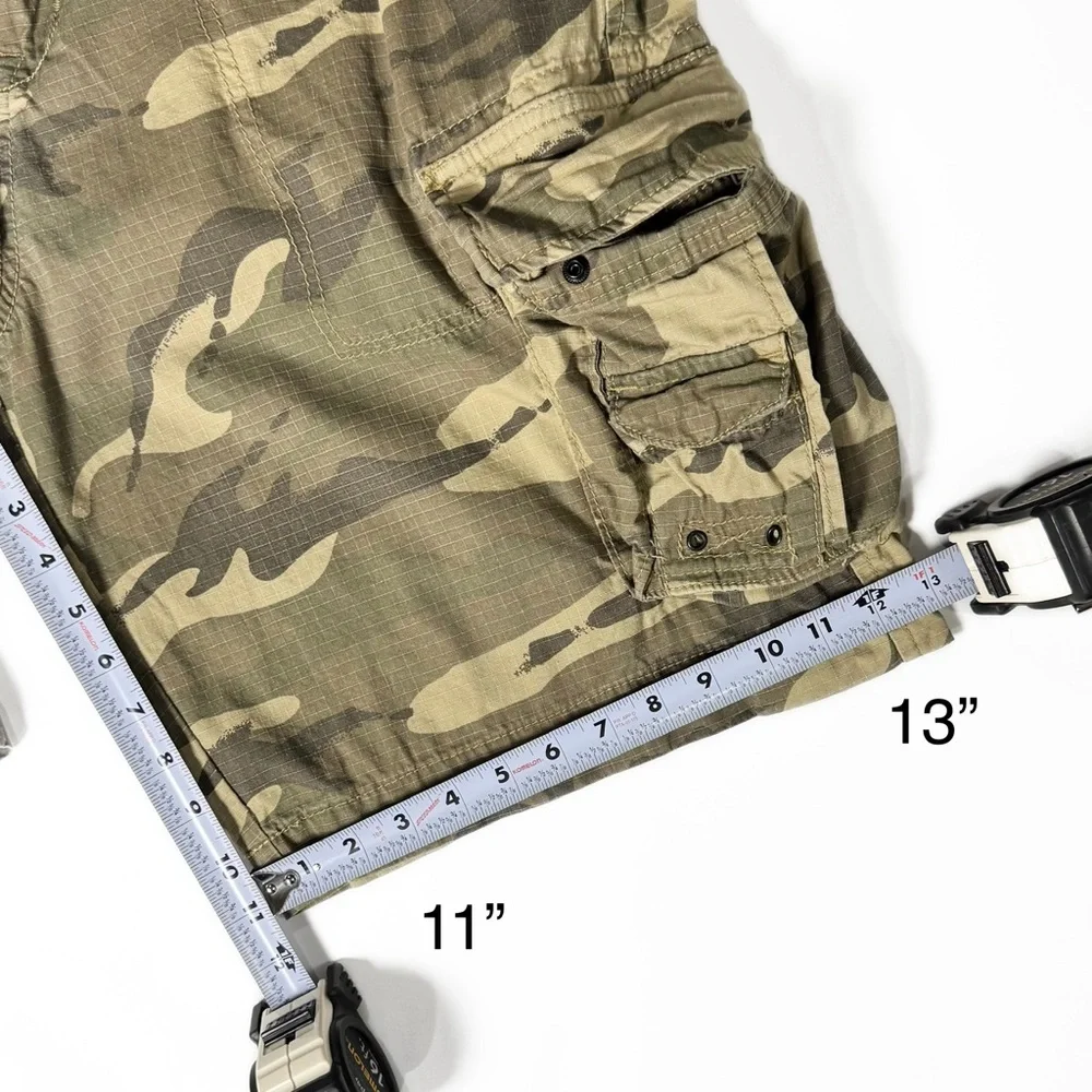 Aeropostale Mens Camouflage Cargo Shorts 42 - Picture 7 of 9
